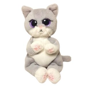 Ty Beanie Bellies Collection Morgan Grey Kitty 2022